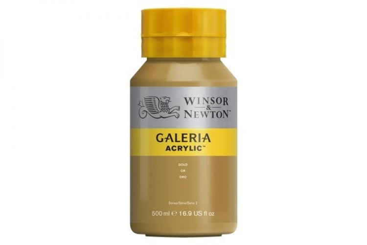 WINSOR Galeria Acrylic 500Ml Gold 283