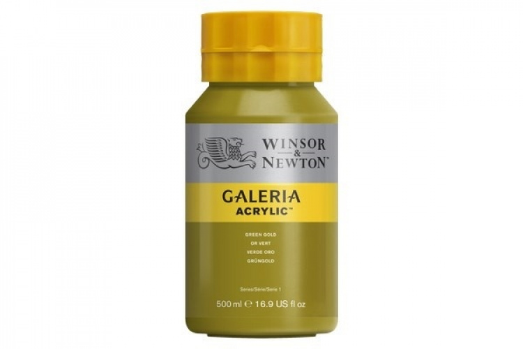 WINSOR Galeria Acrylic 500Ml Green Gold 294