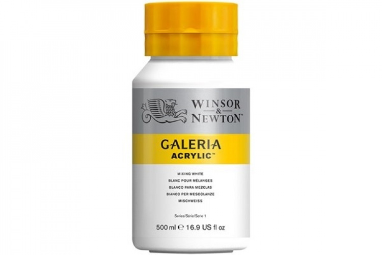 WINSOR Galeria Acrylic 500Ml Mixing White 415