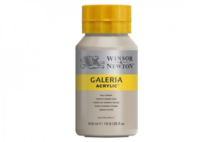 WINSOR Galeria Acrylic 500Ml Pale Umber 438