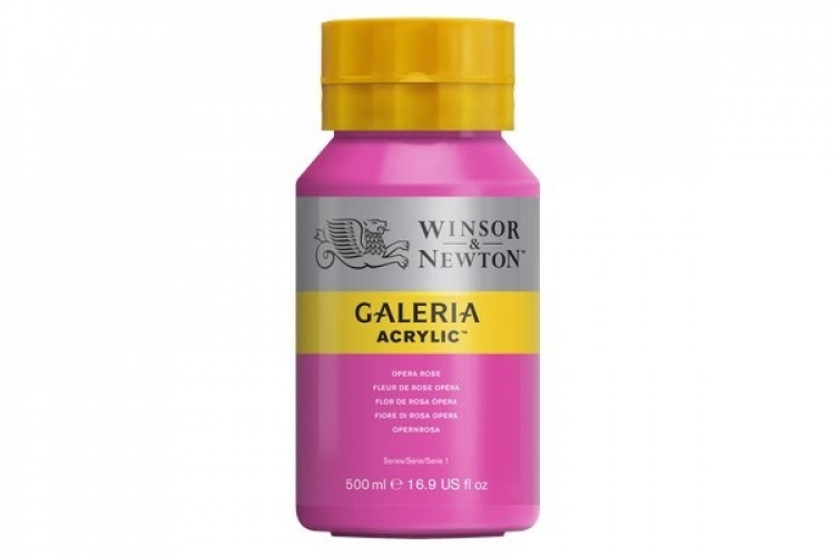 WINSOR Galeria Acrylic 500Ml Opera Rose 448