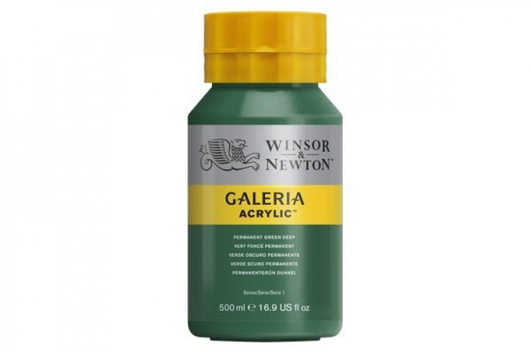 WINSOR Galeria Acrylic 500Ml Perm Green Deep 482