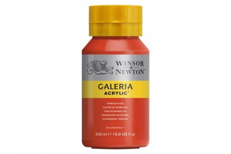 WINSOR Galeria Acrylic 500Ml Vermilion Hue 682