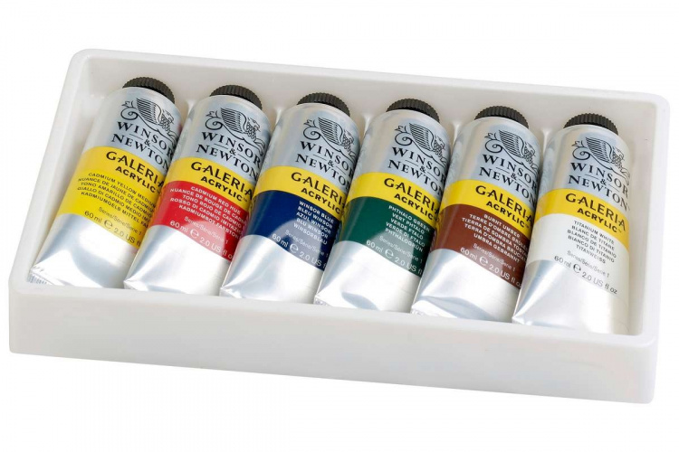 WINSOR Galeria Acrylic 6x60ml set