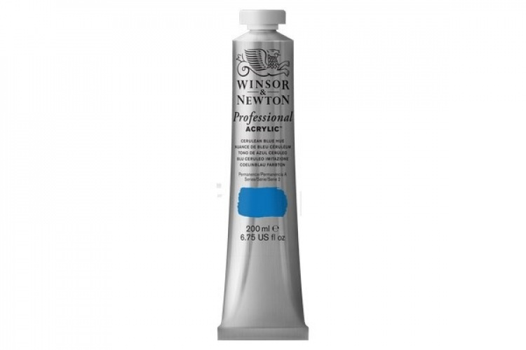 WINSOR Proff. acrylic 200ml cerulean blue hue 139