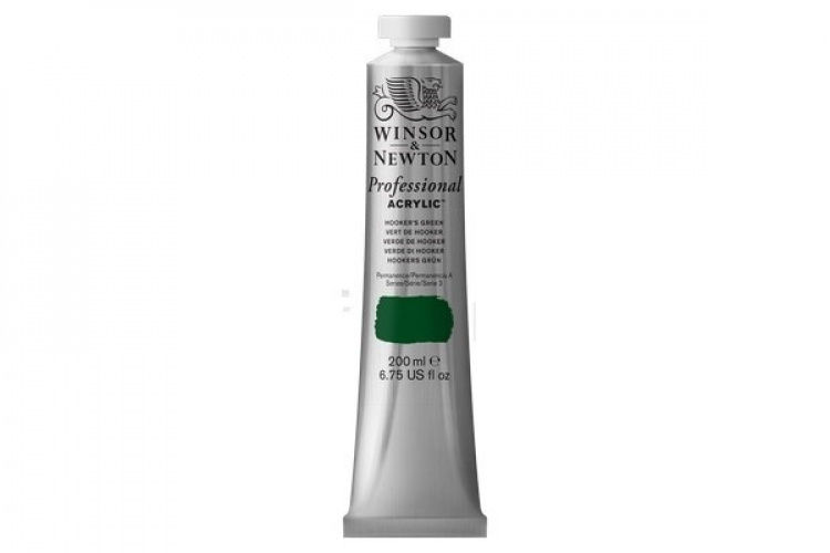 WINSOR Proff. acrylic 200ml hookers green 311