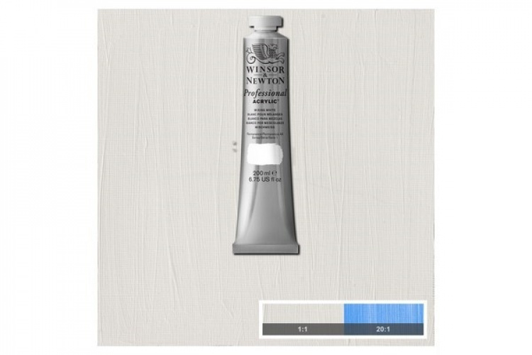 WINSOR Proff. acrylic 200ml mixing white 415