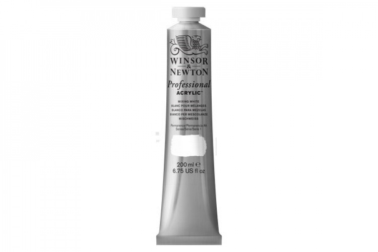 WINSOR Proff. acrylic 200ml mixing white 415