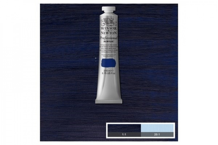 WINSOR Proff. acrylic 200ml phthalo blue red shade 514