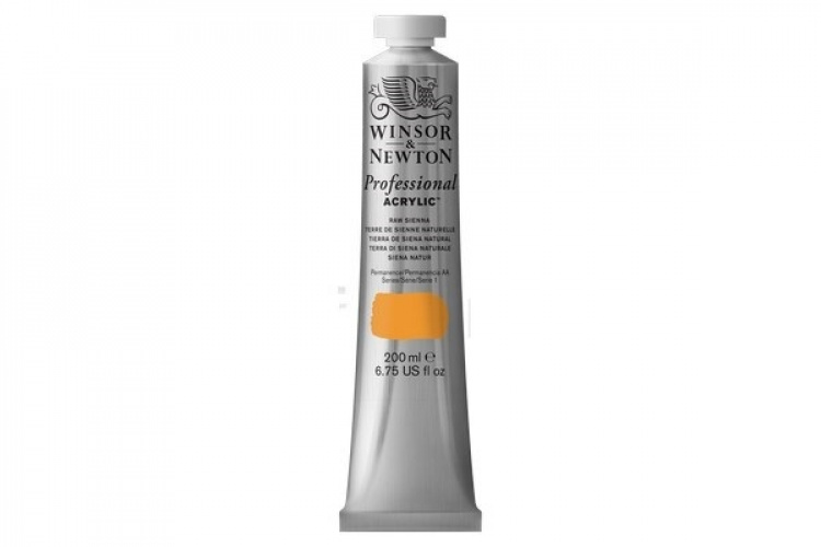 WINSOR Proff. acrylic 200ml raw sienna 552
