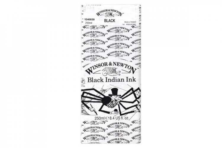 WINSOR Drawing Ink 030 Black Indian ink 250 ml