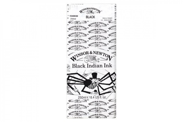 WINSOR Drawing Ink 030 Black Indian ink 250 ml