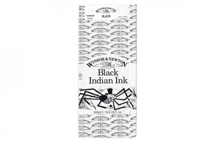 WINSOR Drawing Ink 030 Black Indian ink 500 ml