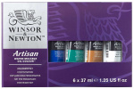 WINSOR Artisan water colour mix oil beginner set 6x37ml