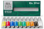 WINSOR Winton oil colour set 10x37ml tubes
