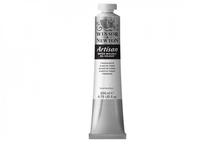 WINSOR Artisan water mix oil 200ml titanium white 644
