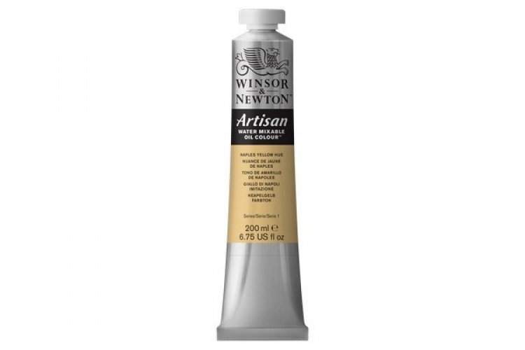 WINSOR Artisan water mix oil 200ml naples yellow hue 422