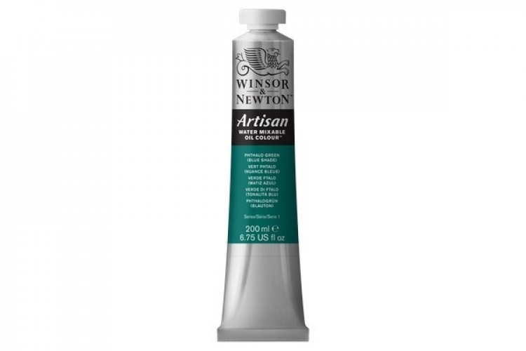 WINSOR Artisan water mix oil 200ml phthalo green 522