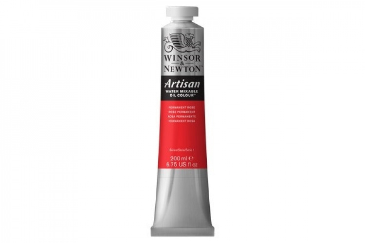 WINSOR Artisan water mix oil 200ml permanent rose 502