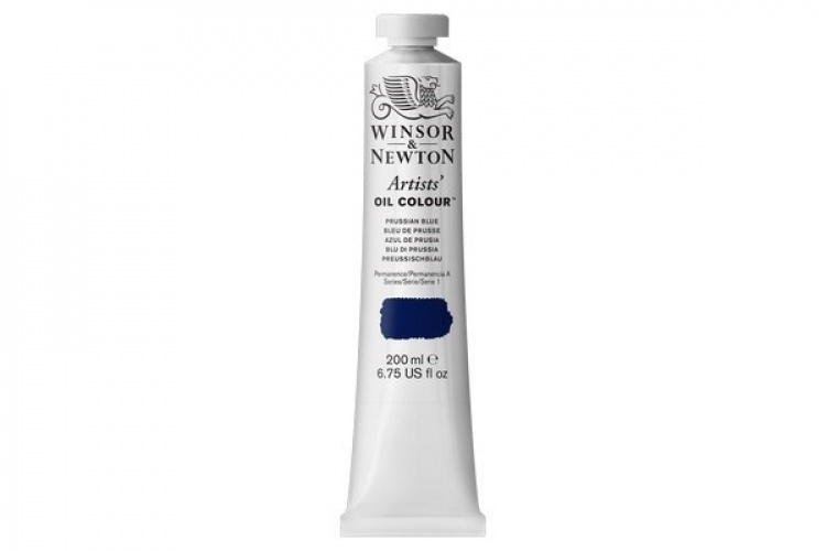 WINSOR Artists oil colour 200ml prussian blue 538