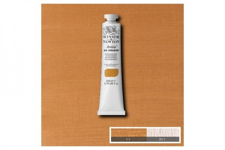 WINSOR Artists oil colour 200ml renaissance gold 573
