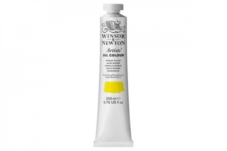WINSOR Artists oil colour 200ml winsor yellow 730