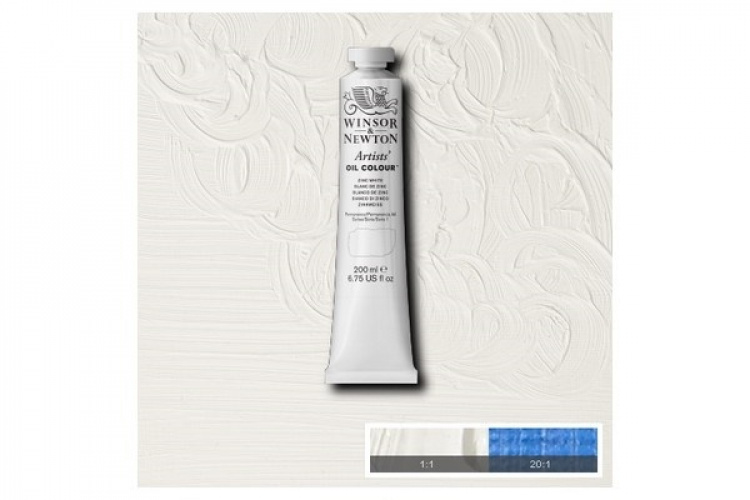 WINSOR Artists oil colour 200ml zinc white 748