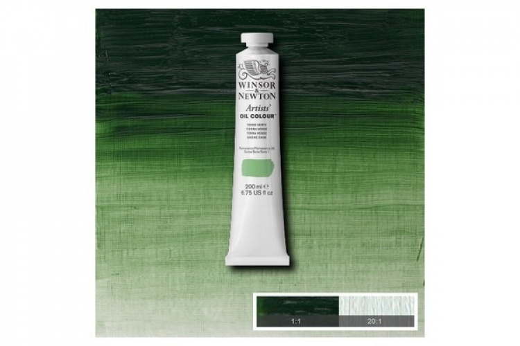 WINSOR Artists oil colour 200ml terre verte 637