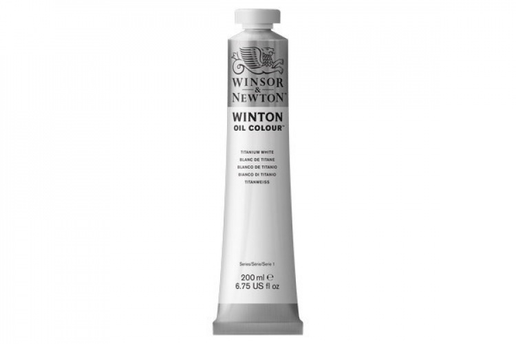 WINSOR Winton oil 200ml titanium white 644