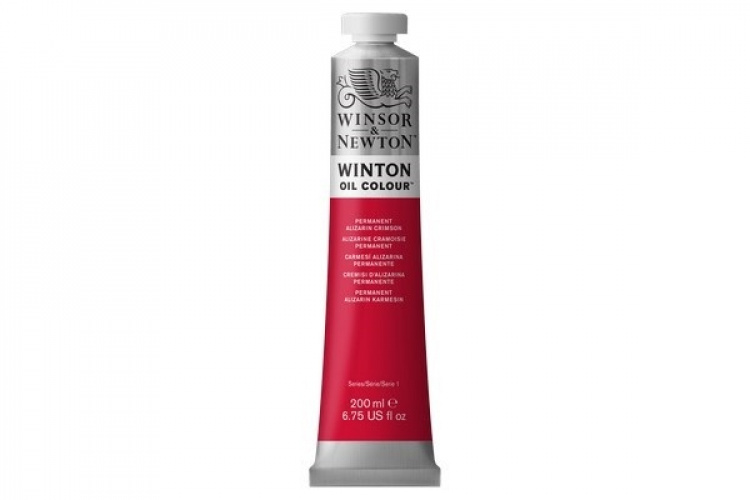 WINSOR Winton oil 200ml permanent alizarin crimson 468