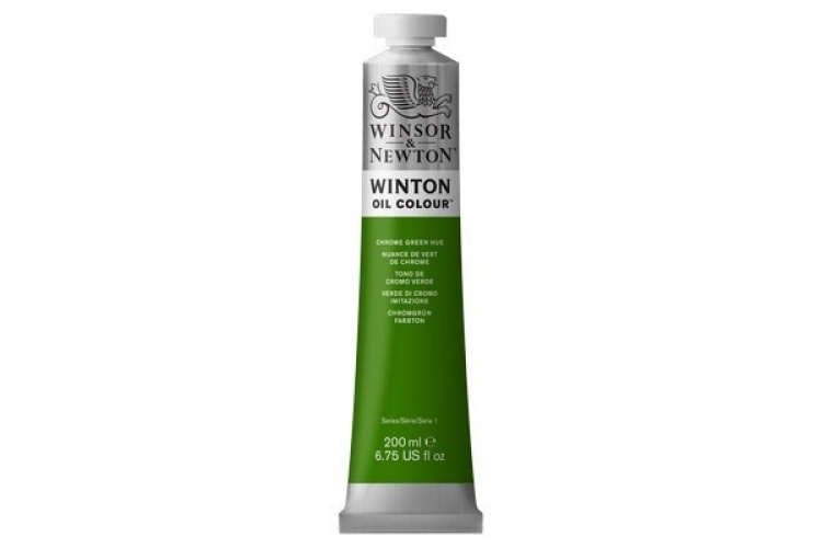 WINSOR Winton oil 200ml chrome green hue 145