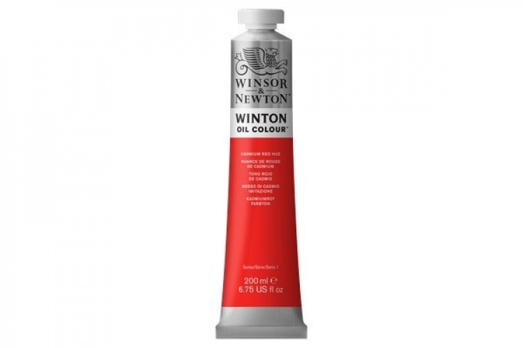 WINSOR Winton oil 200ml cadmium red hue 095