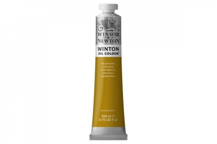 WINSOR Winton oil 200ml yellow ochre 744