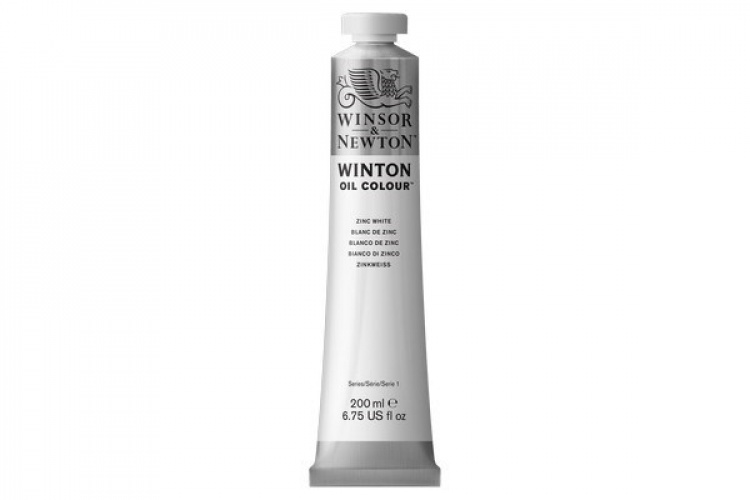WINSOR Winton oil 200ml zinc white 748