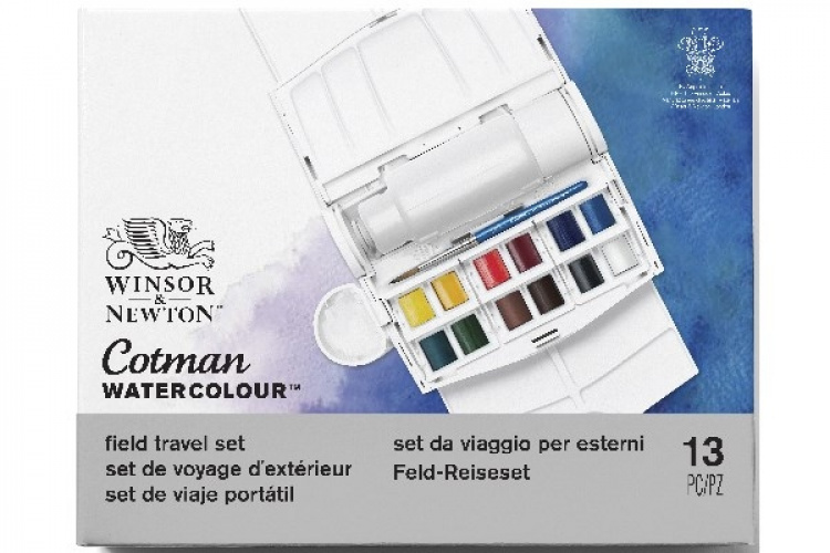 WINSOR Cotman watercolour field box plus