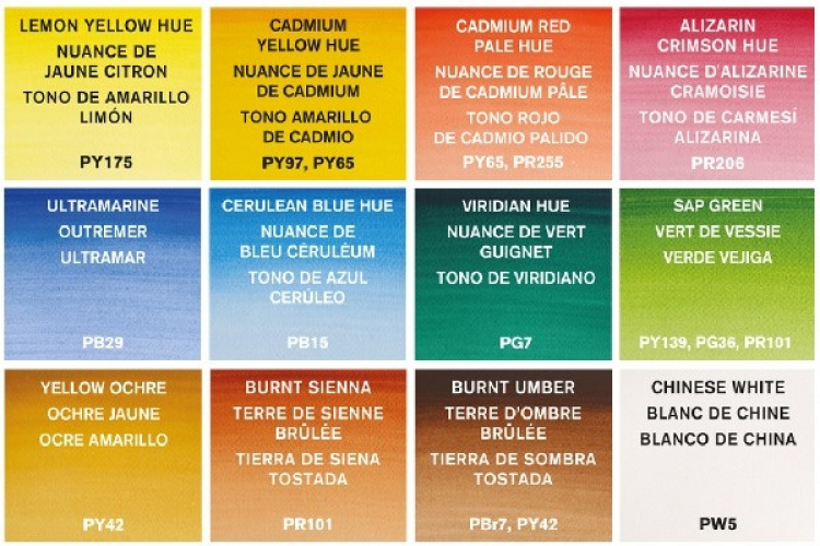 WINSOR Cotman watercolour sketchers pocketbox 12pcs