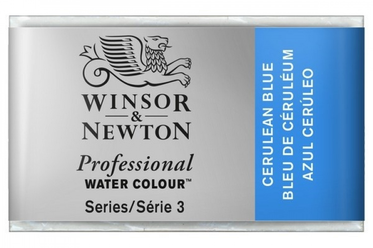 WINSOR Watercolour proff pan Cerulean Blue 137