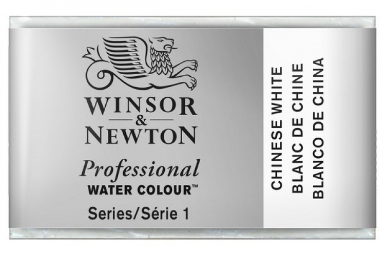 WINSOR Watercolour proff pan Perm Chinese White 150