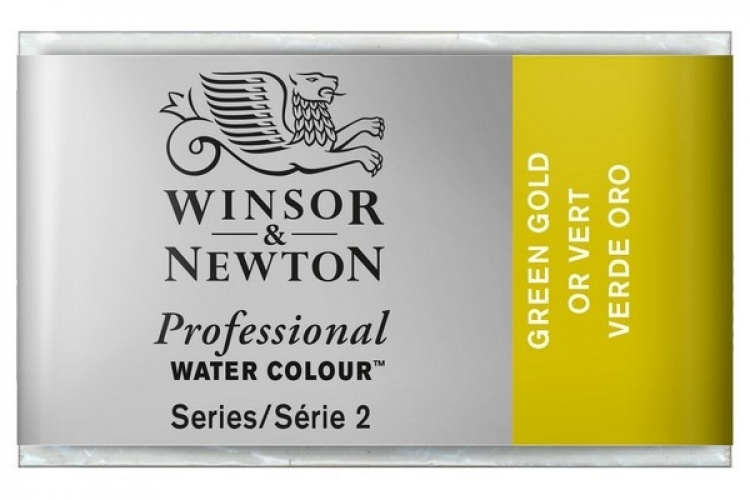 WINSOR Watercolour proff pan Green Gold 294