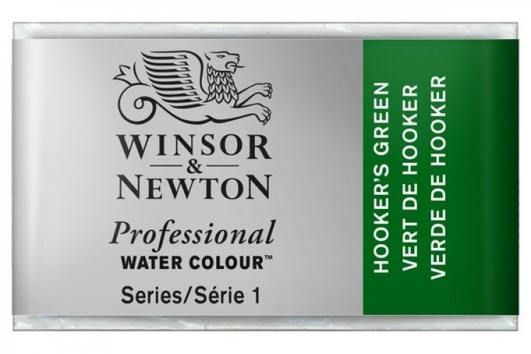 WINSOR Watercolour proff pan Hookers Green 311