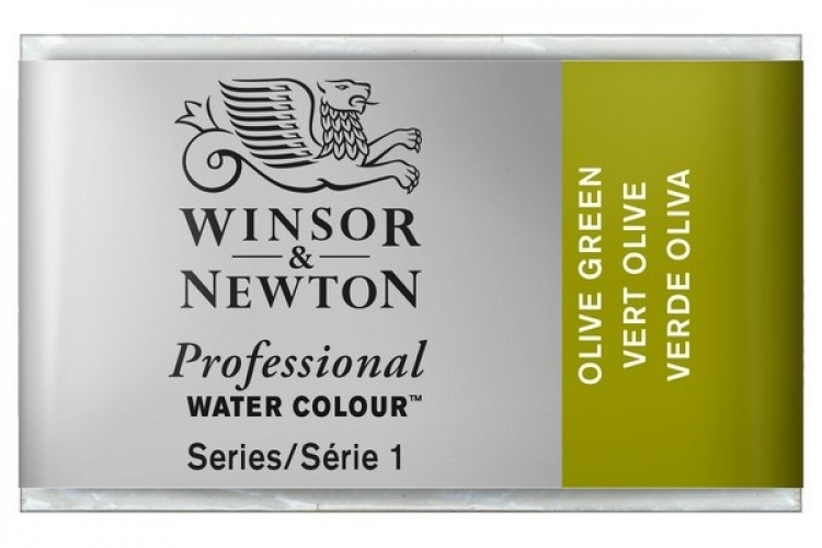 WINSOR Watercolour proff pan Olive Green 447