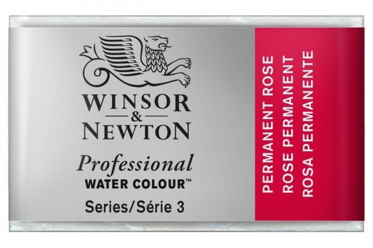 WINSOR Watercolour proff pan Perm Rose 502