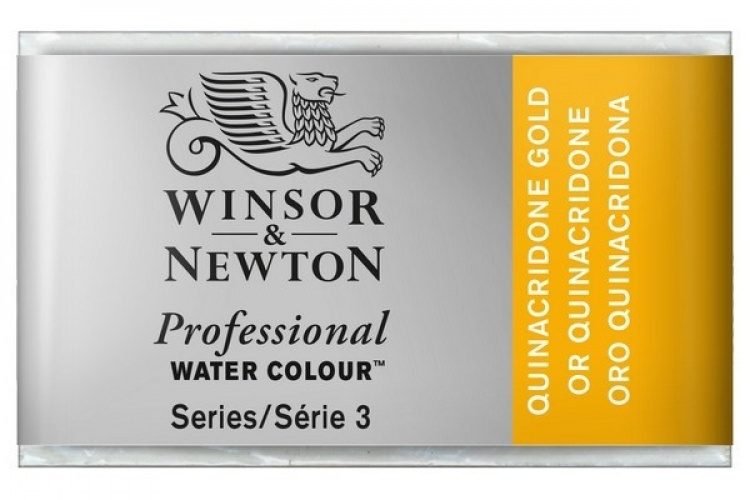 WINSOR Watercolour proff pan Transparent Gold Deep 547