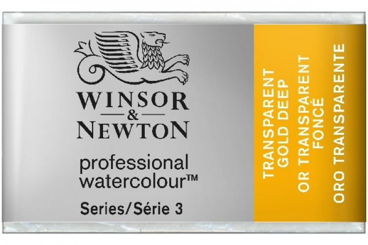 WINSOR Watercolour proff pan Transparent Gold Deep 547