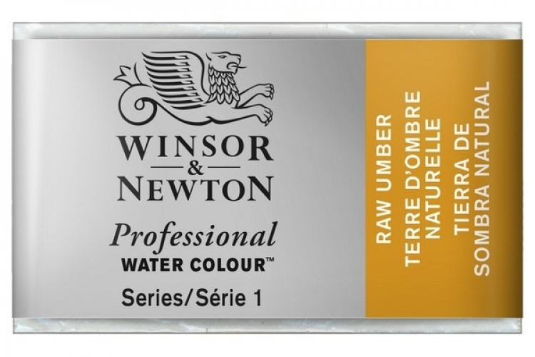 WINSOR Watercolour proff pan Raw Umber 554