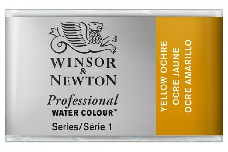 WINSOR Watercolour proff pan Yellow Ochre 744