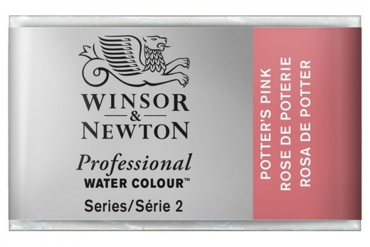 WINSOR Watercolour proff pan Potters Pink 537