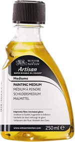 WINSOR Artist water mix oil colour medium 250ml