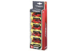 BURAGO FER Blister packing Ferrari red 1:64 5 ass