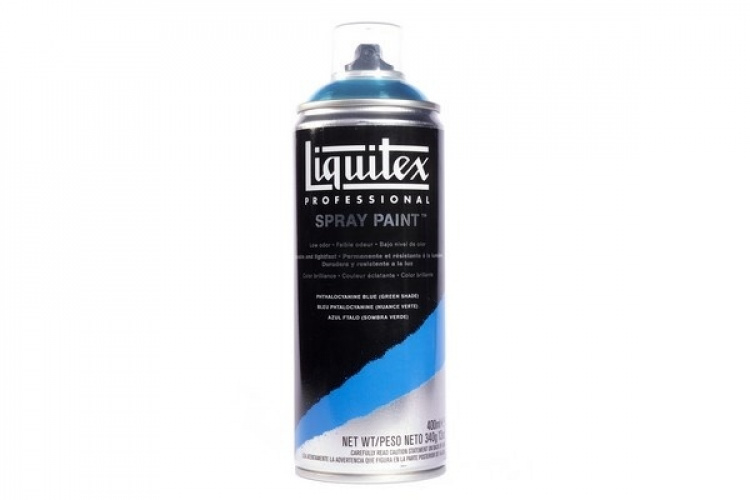 LIQUITEX Ac Spray 400Ml Phthalo Blue (Green Sh) 0316